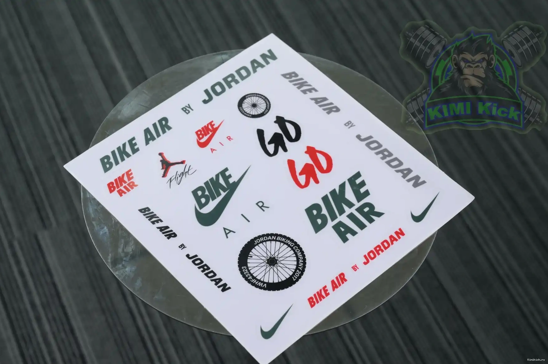 Sylvester Jordan Kimikick RM x Air SP 4 “Anthracite” Jordan Nigel 0509